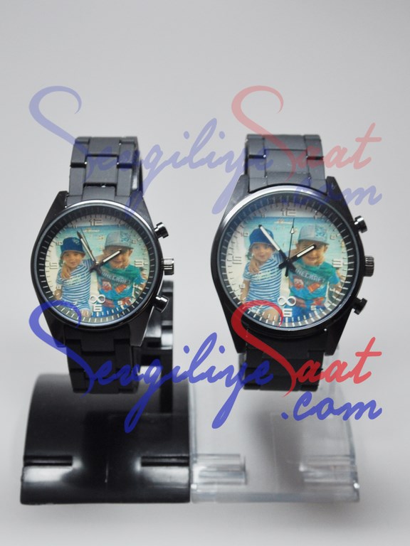 Siyah Resimli Sevgili Saatleri